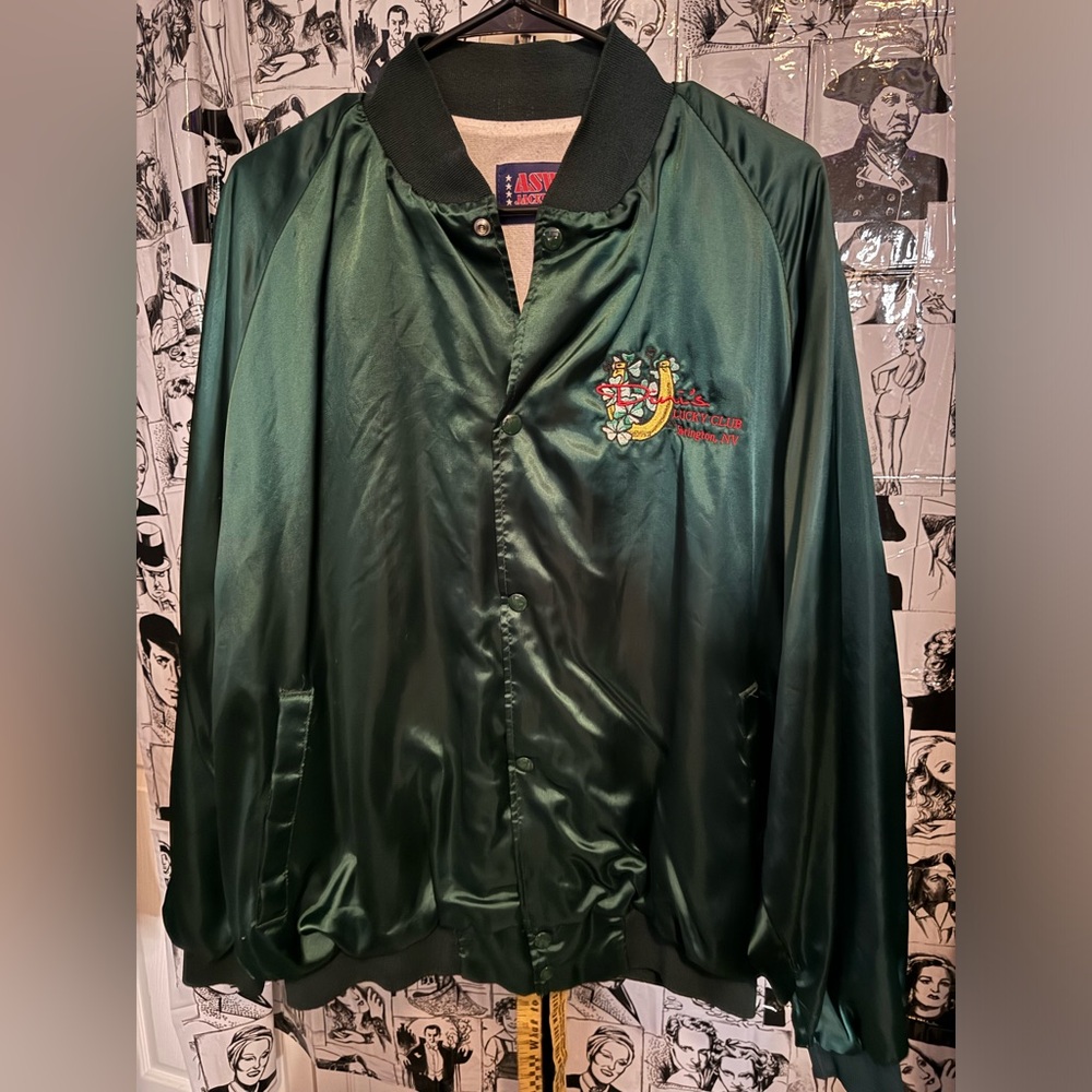 VTG “Dini’s Lucky Club” Satin Bomber